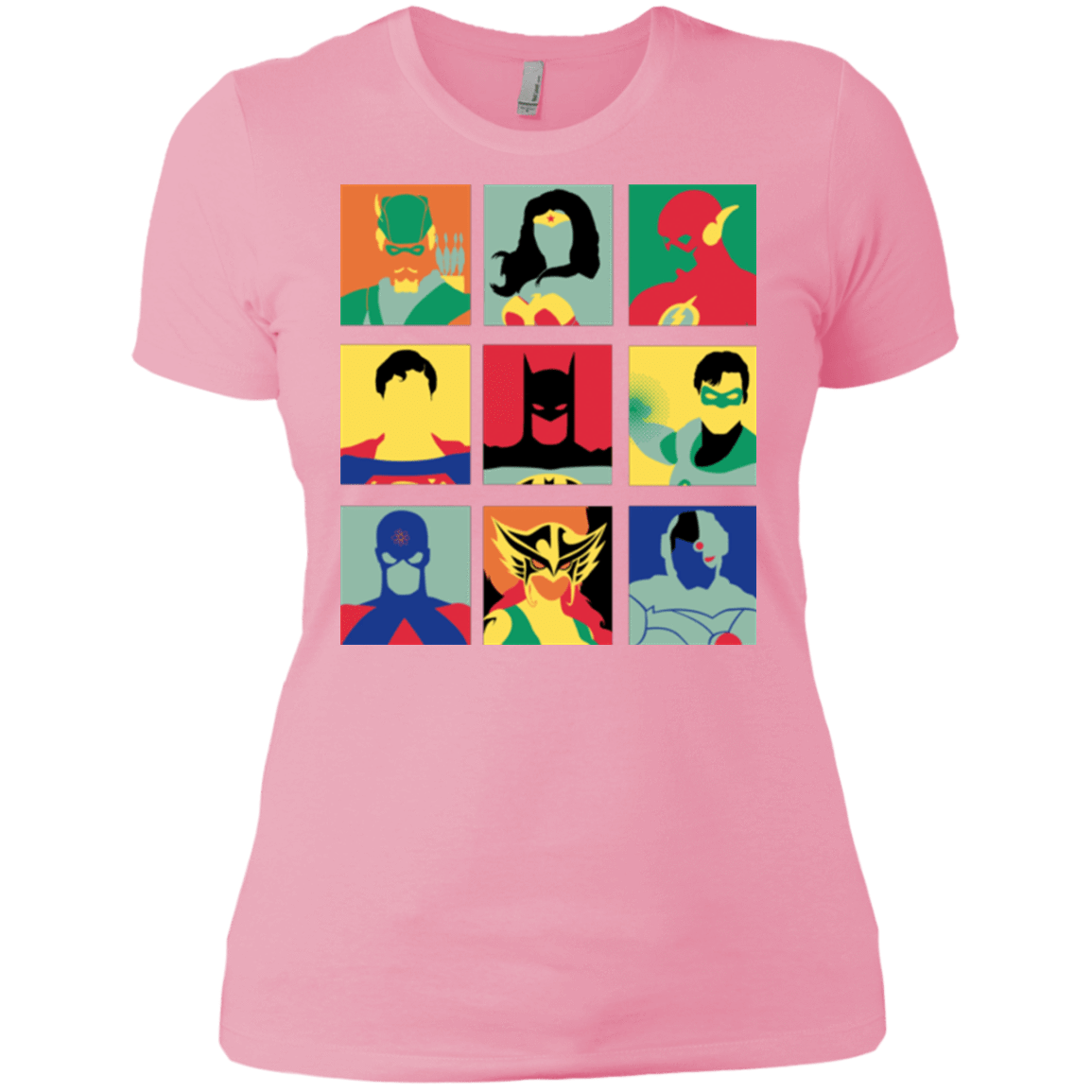 T-Shirts Light Pink / X-Small Justice Pop Women's Premium T-Shirt