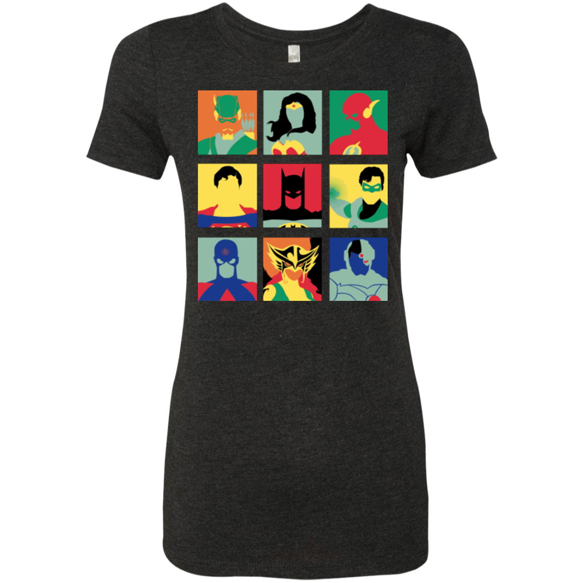 T-Shirts Vintage Black / Small Justice Pop Women's Triblend T-Shirt