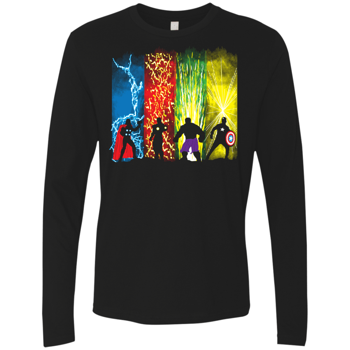 T-Shirts Black / S Justice Prevails Men's Premium Long Sleeve