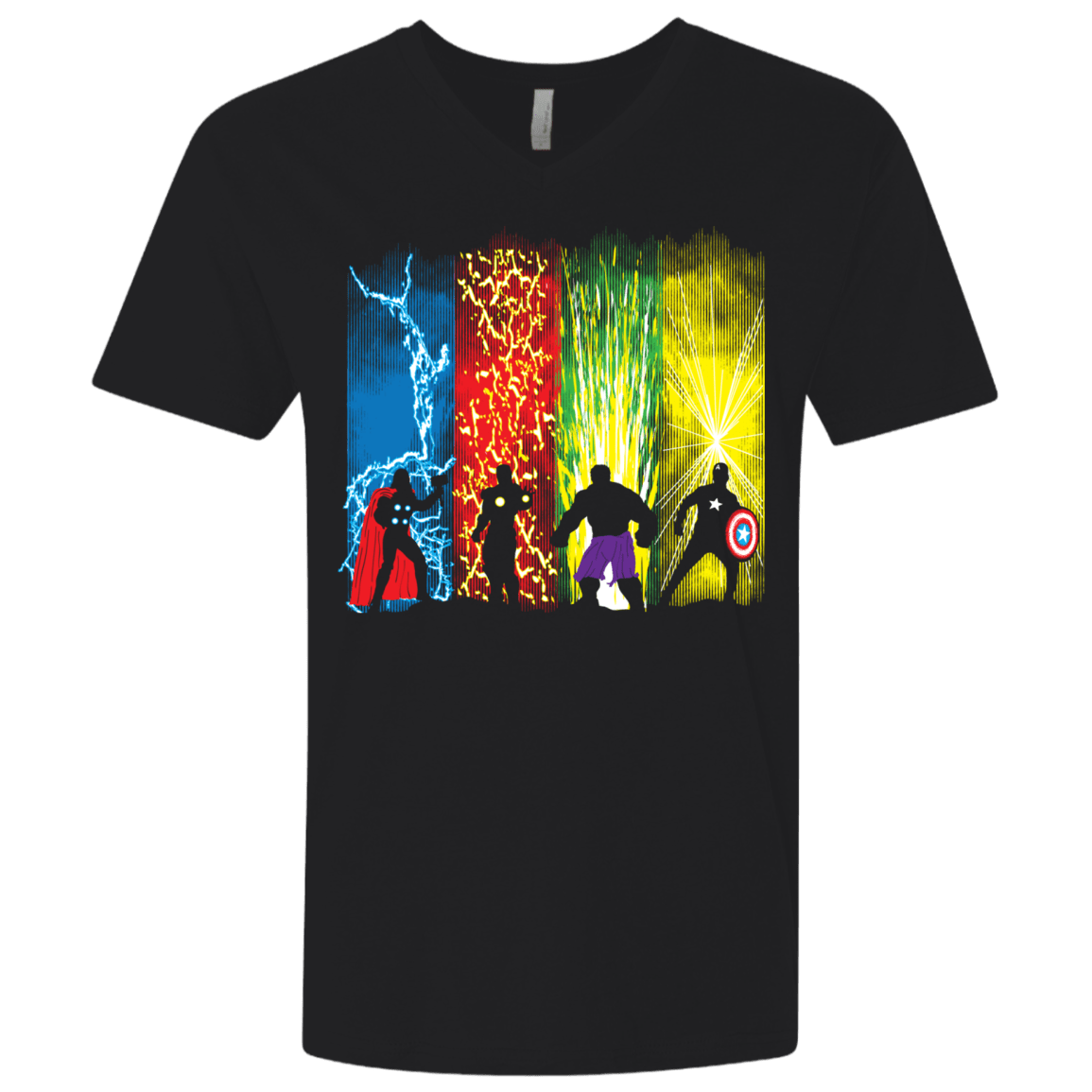 T-Shirts Black / X-Small Justice Prevails Men's Premium V-Neck