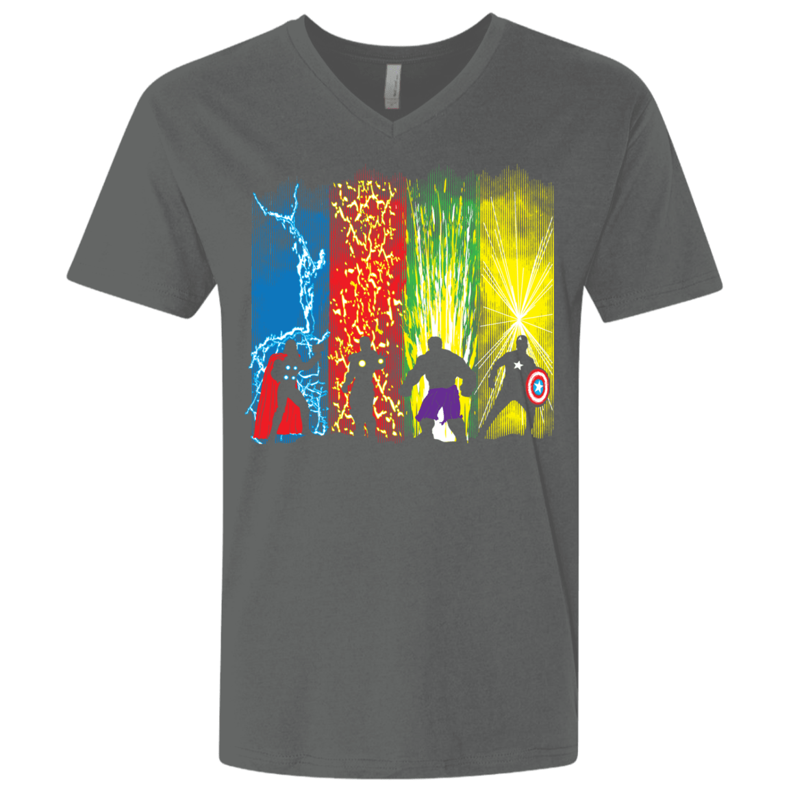 T-Shirts Heavy Metal / X-Small Justice Prevails Men's Premium V-Neck