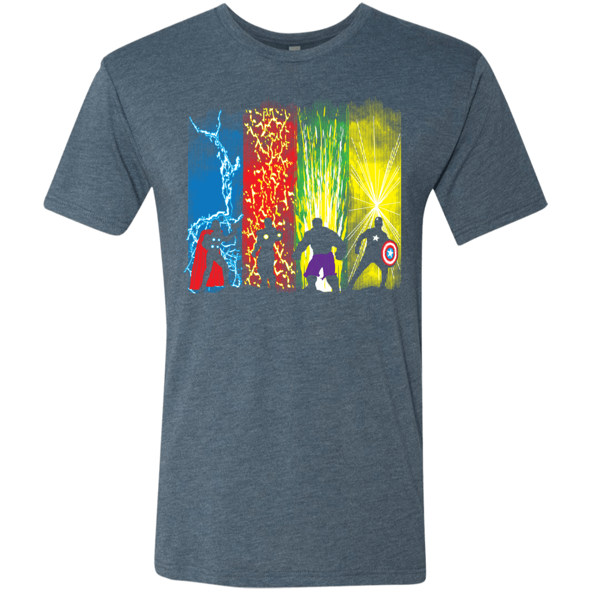 T-Shirts Indigo / S Justice Prevails Men's Triblend T-Shirt