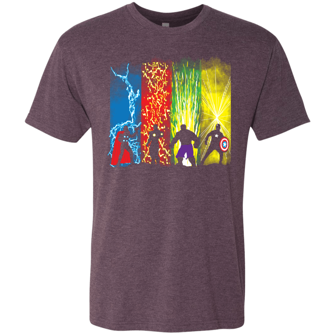 T-Shirts Vintage Purple / S Justice Prevails Men's Triblend T-Shirt