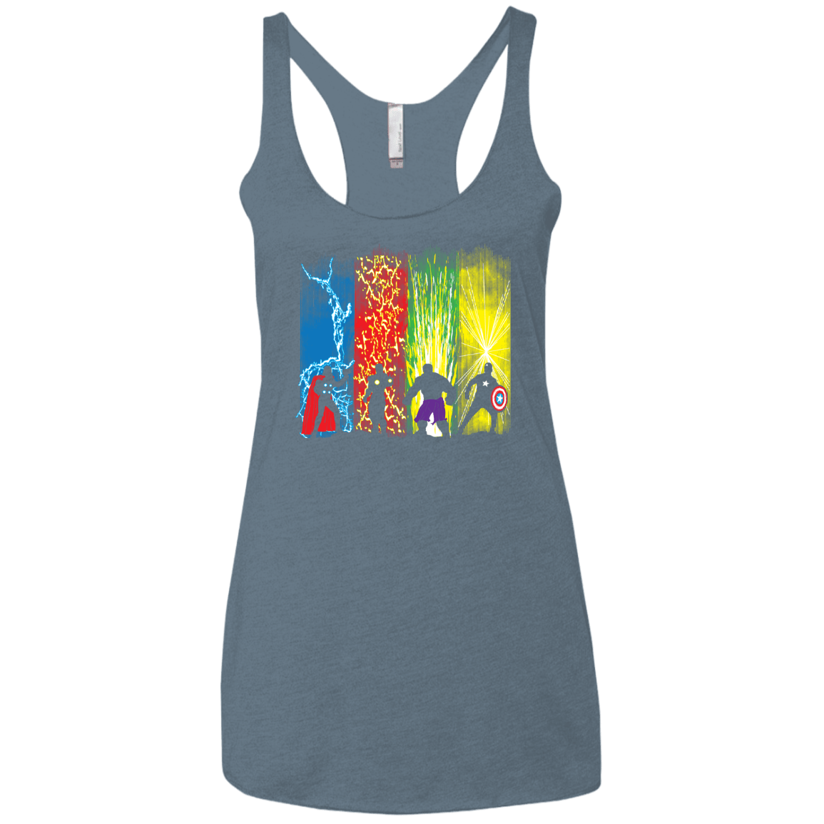 T-Shirts Indigo / X-Small Justice Prevails Women's Triblend Racerback Tank