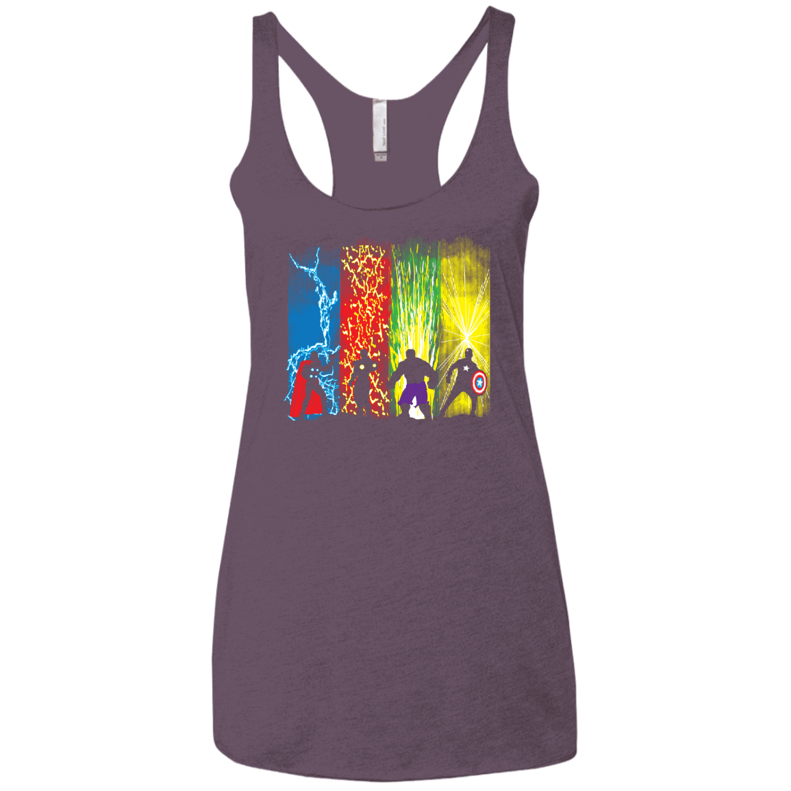 T-Shirts Vintage Purple / X-Small Justice Prevails Women's Triblend Racerback Tank