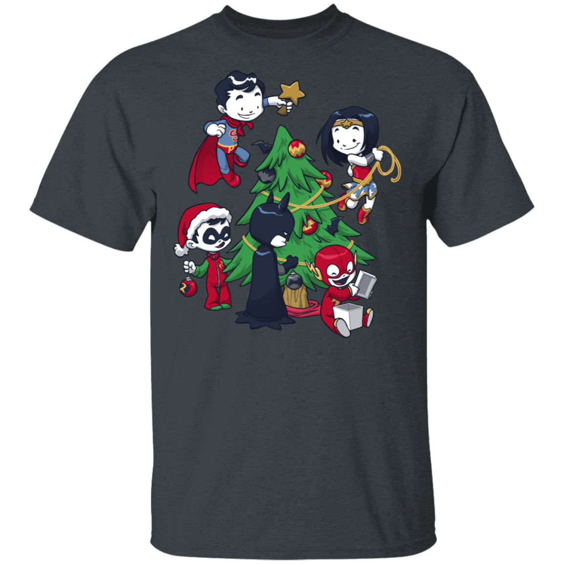 T-Shirts Dark Heather / S Justice Tree T-Shirt