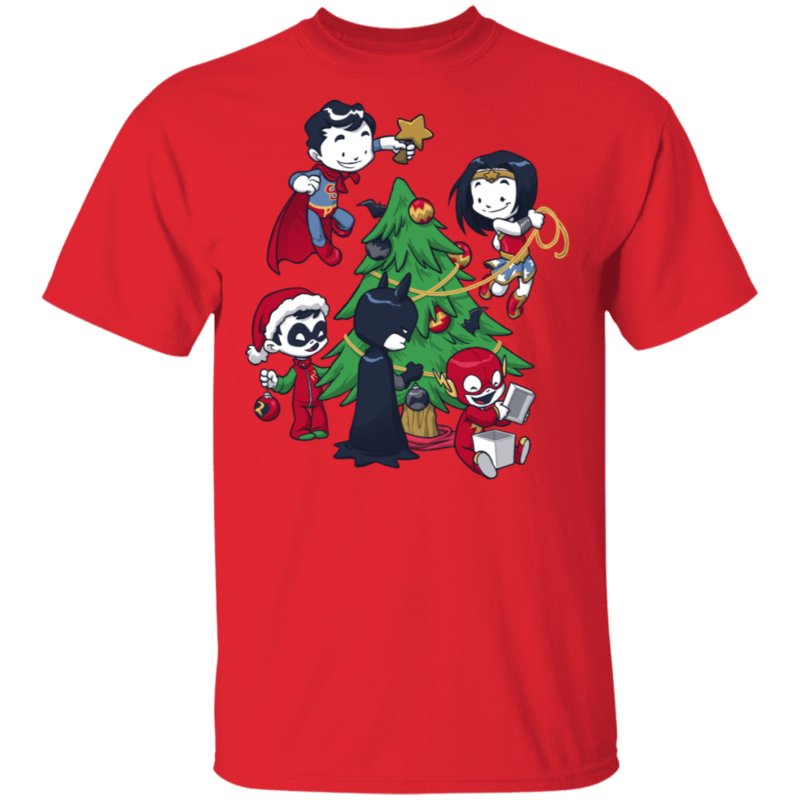 T-Shirts Red / S Justice Tree T-Shirt