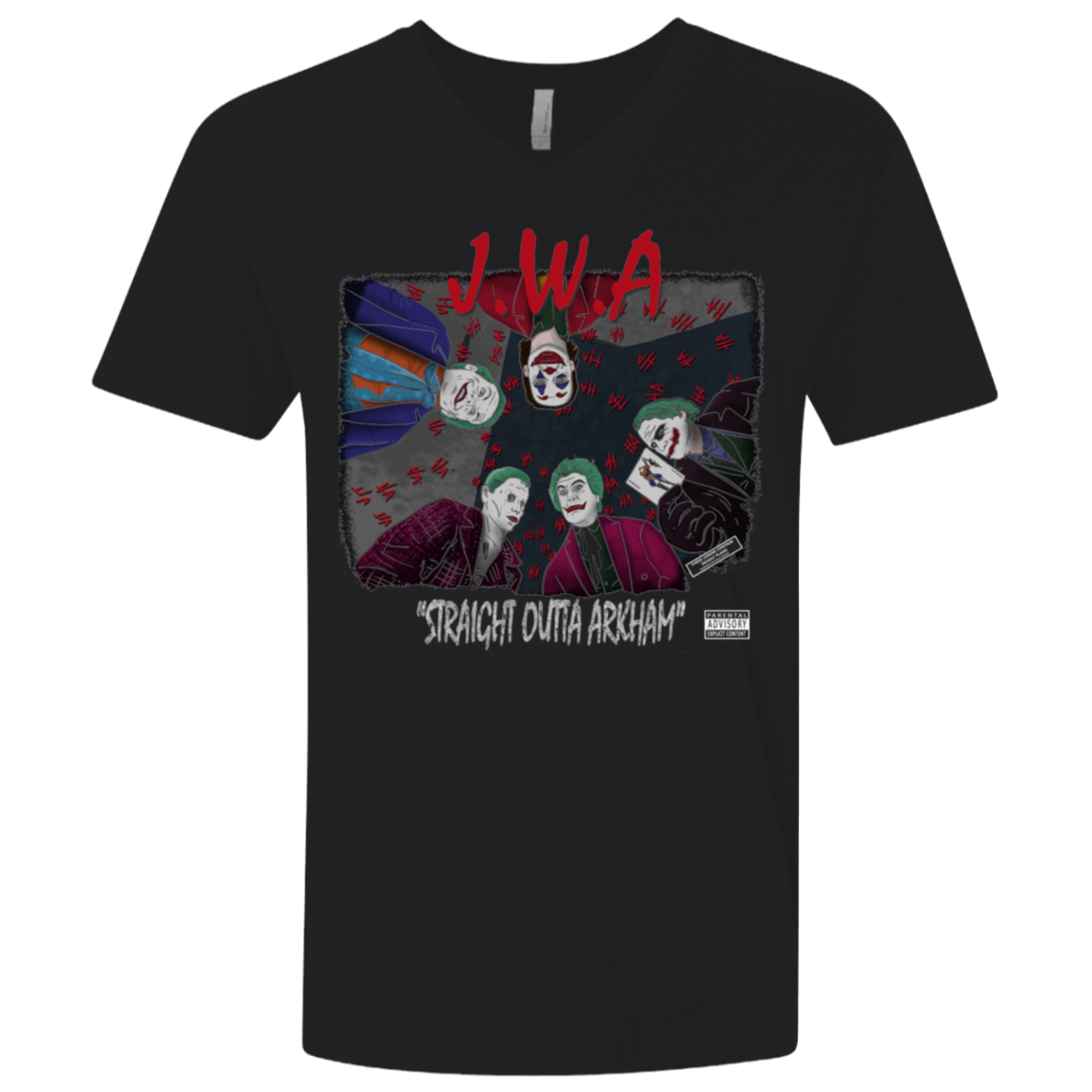 T-Shirts Black / X-Small JWA Men's Premium V-Neck