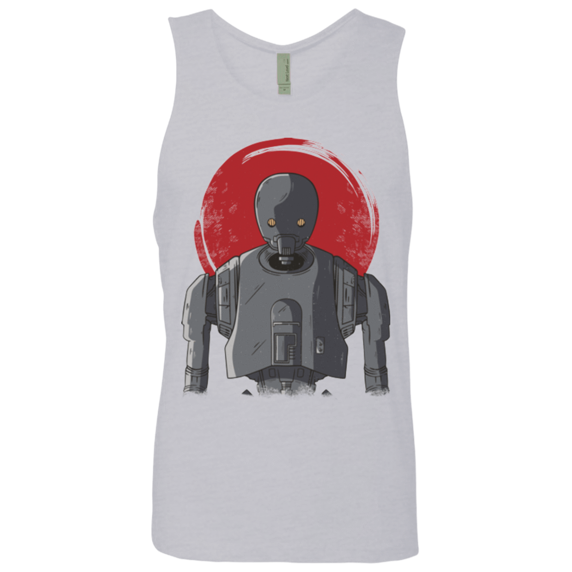 T-Shirts Heather Grey / Small K-2SO Men's Premium Tank Top