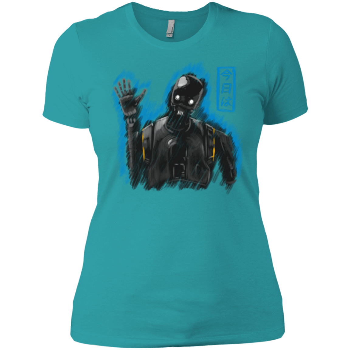 T-Shirts Tahiti Blue / X-Small K-2SO Women's Premium T-Shirt