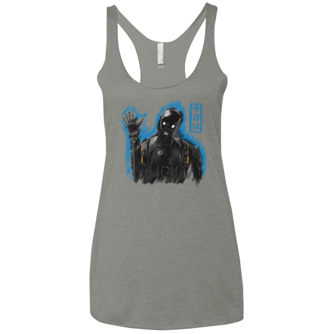 K-2SO Women's Triblend Racerback Tank