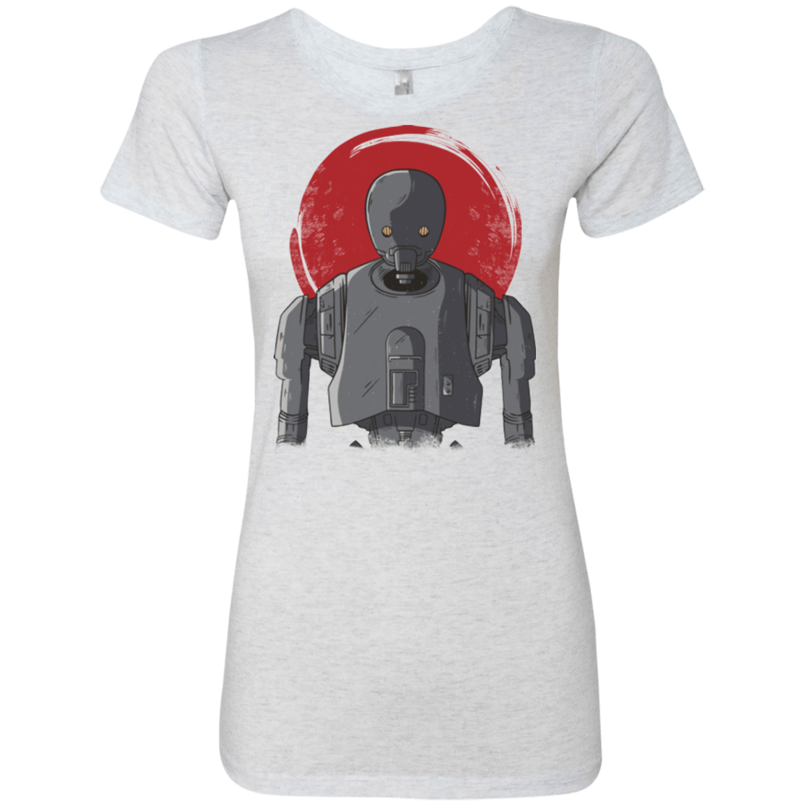 T-Shirts Heather White / Small K-2SO Women's Triblend T-Shirt