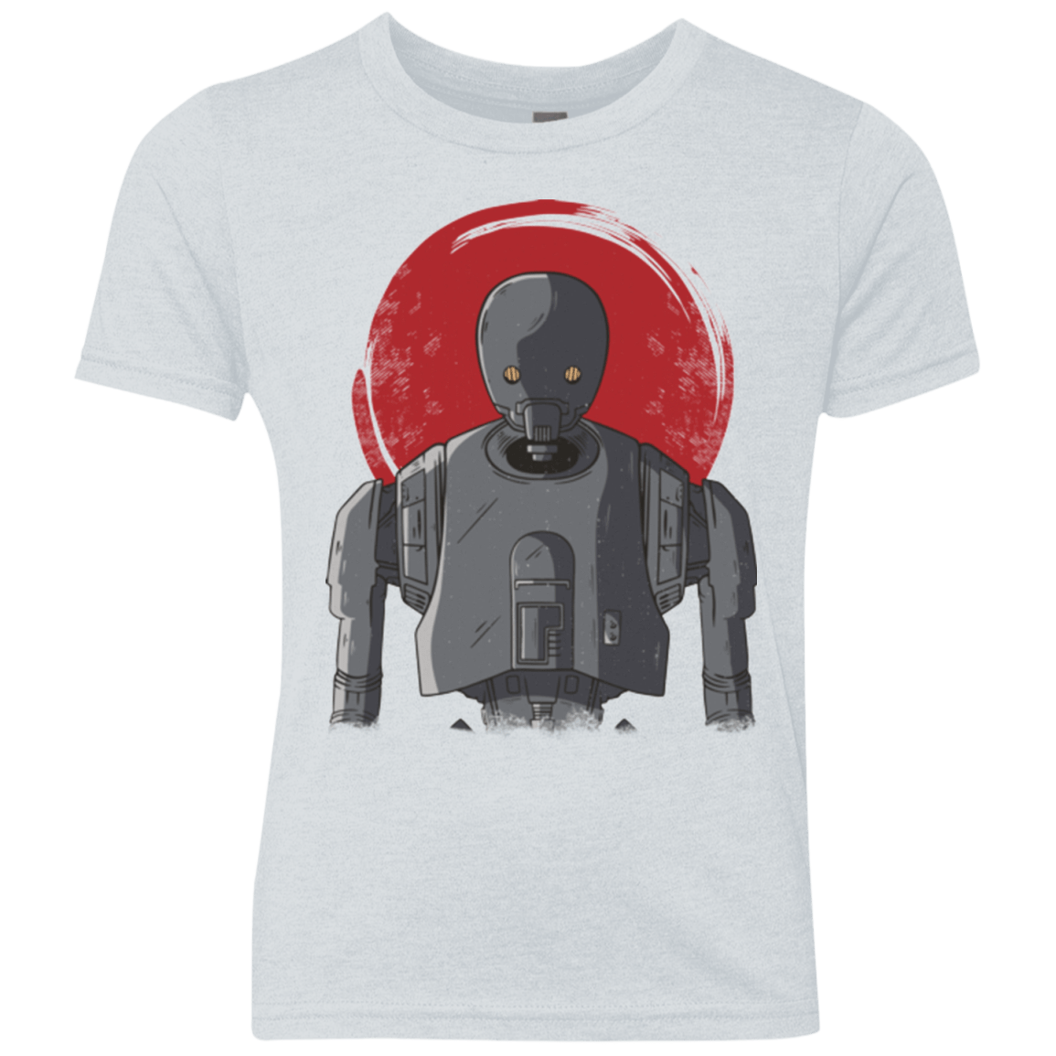 T-Shirts Heather White / YXS K-2SO Youth Triblend T-Shirt