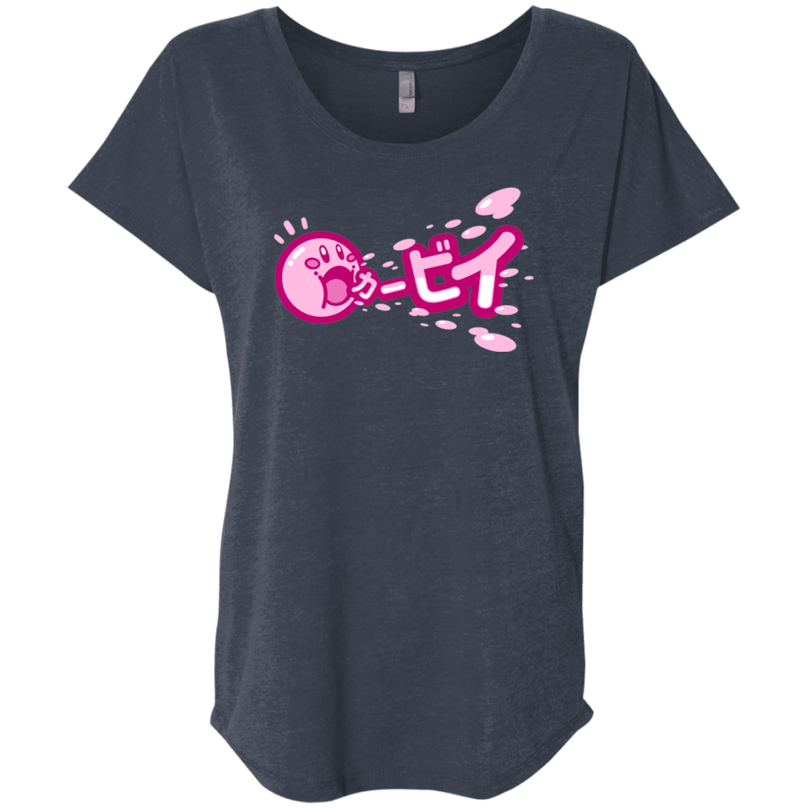 T-Shirts Vintage Navy / X-Small Kabi Triblend Dolman Sleeve