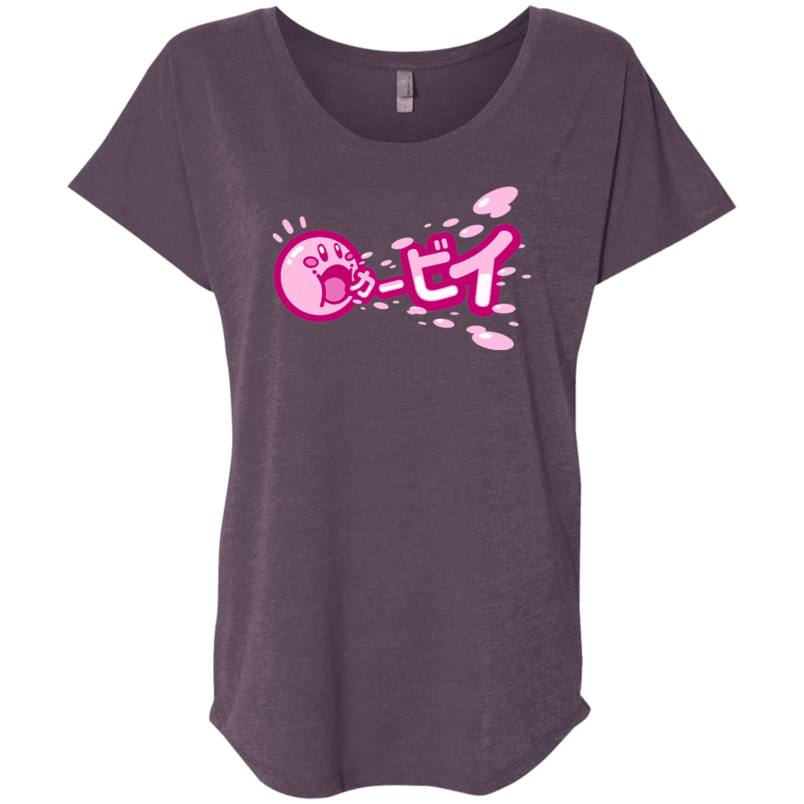 T-Shirts Vintage Purple / X-Small Kabi Triblend Dolman Sleeve