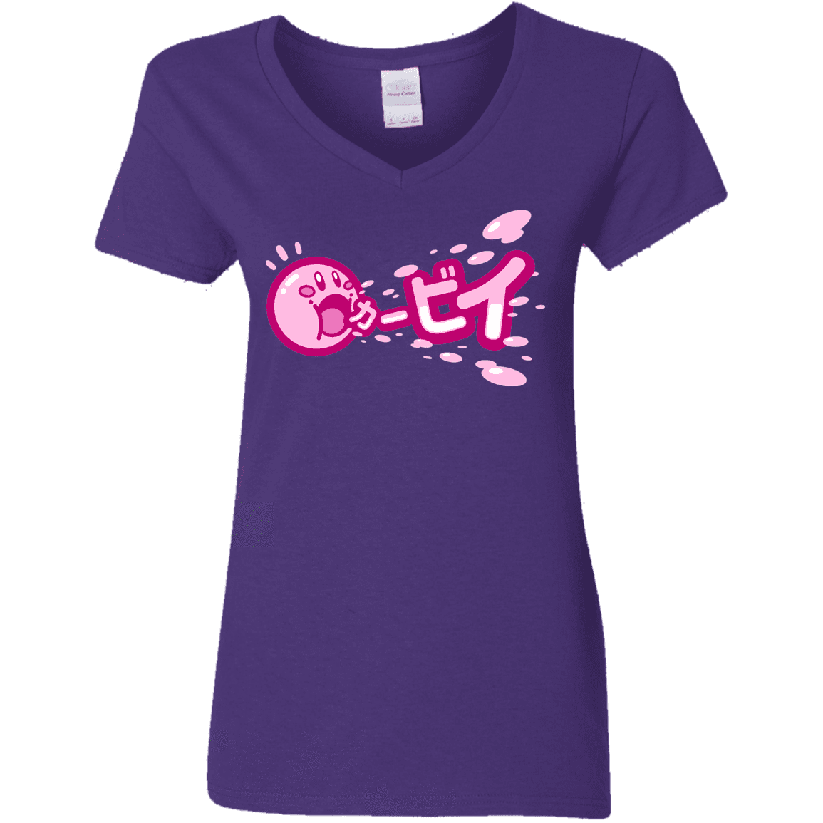 T-Shirts Purple / S Kabi Women's V-Neck T-Shirt