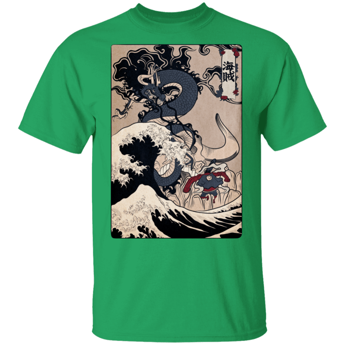 T-Shirts Irish Green / S Kaizoku T-Shirt