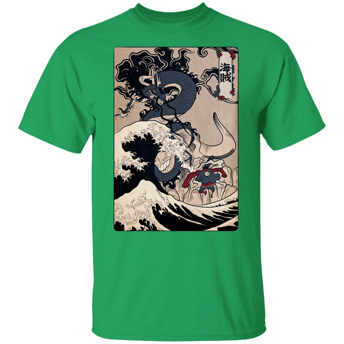 T-Shirts Irish Green / YXS Kaizoku Youth T-Shirt