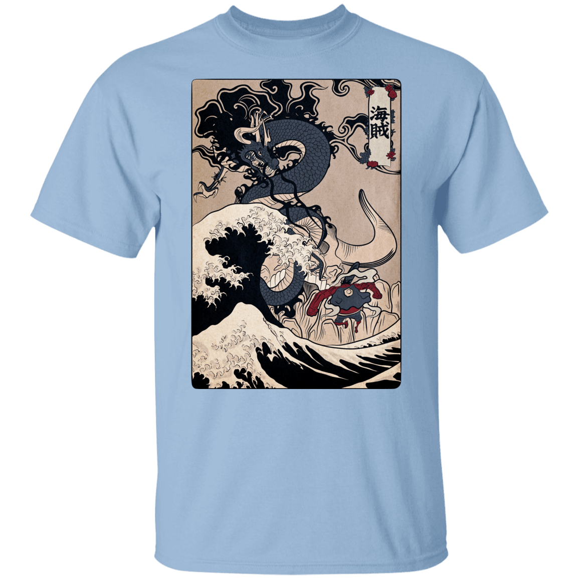 T-Shirts Light Blue / YXS Kaizoku Youth T-Shirt