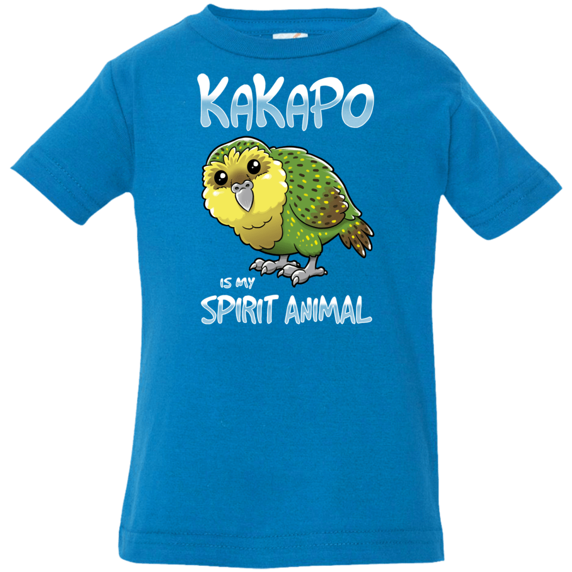 T-Shirts Cobalt / 6 Months Kakapo Spirit Animal Infant Premium T-Shirt
