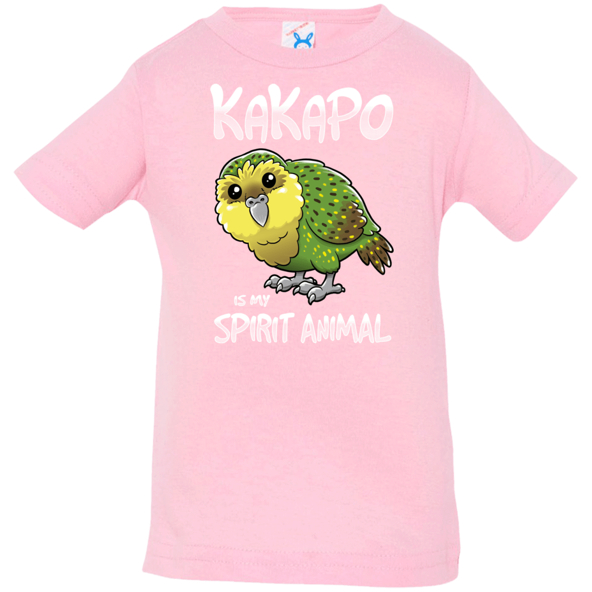 T-Shirts Pink / 6 Months Kakapo Spirit Animal Infant Premium T-Shirt