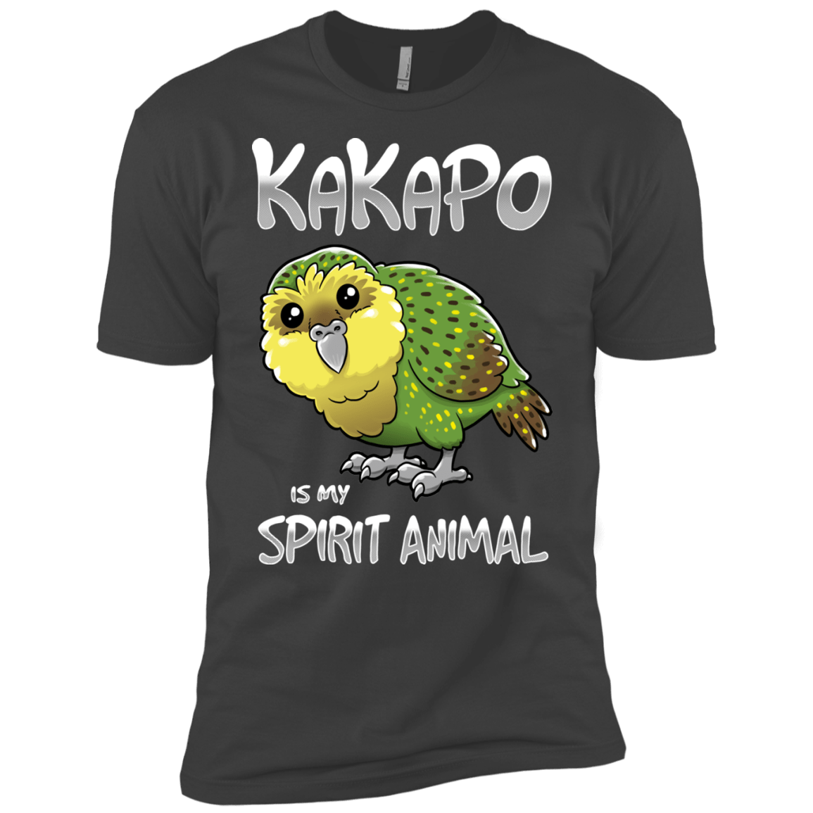 T-Shirts Heavy Metal / X-Small Kakapo Spirit Animal Men's Premium T-Shirt