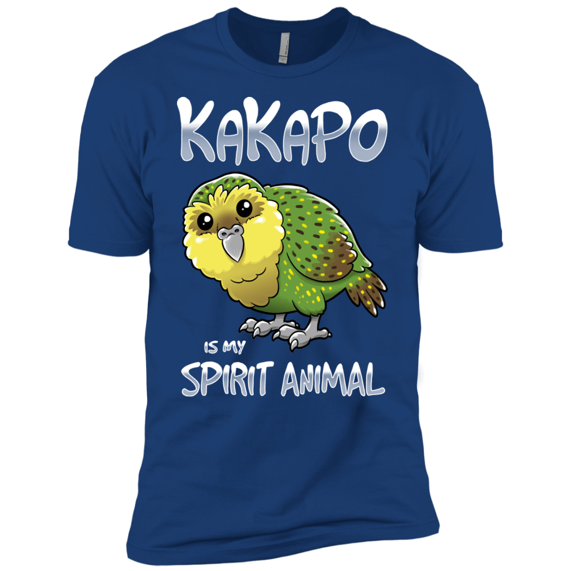 T-Shirts Royal / X-Small Kakapo Spirit Animal Men's Premium T-Shirt
