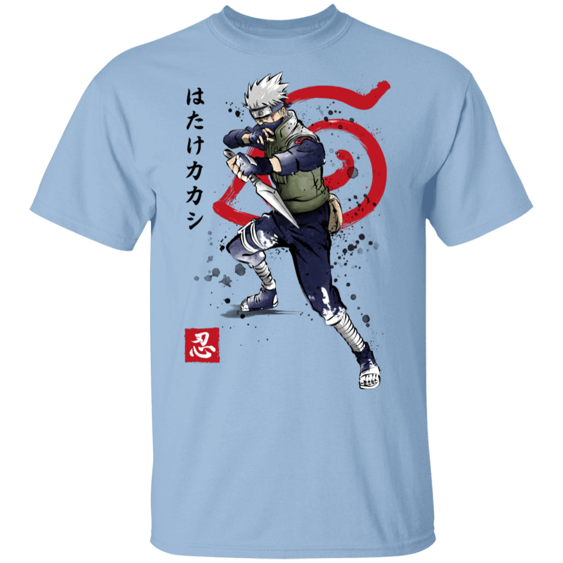 T-Shirts Light Blue / S Kakashi of the Sharingan T-Shirt
