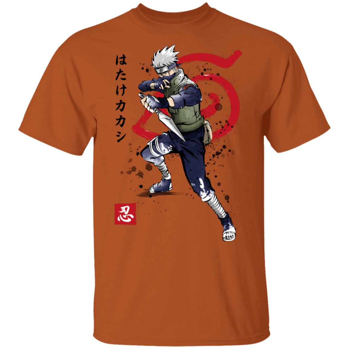 T-Shirts Texas Orange / S Kakashi of the Sharingan T-Shirt