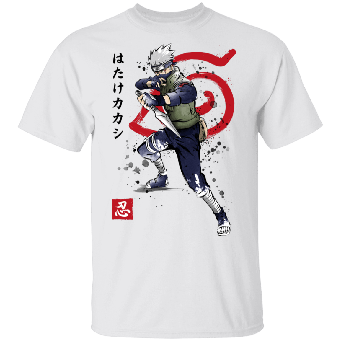 T-Shirts White / S Kakashi of the Sharingan T-Shirt