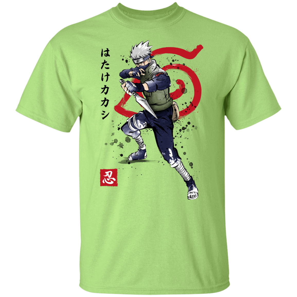 T-Shirts Mint Green / YXS Kakashi of the Sharingan Youth T-Shirt