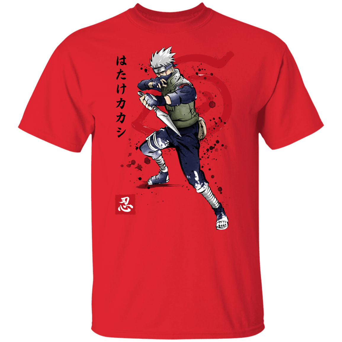 T-Shirts Red / YXS Kakashi of the Sharingan Youth T-Shirt