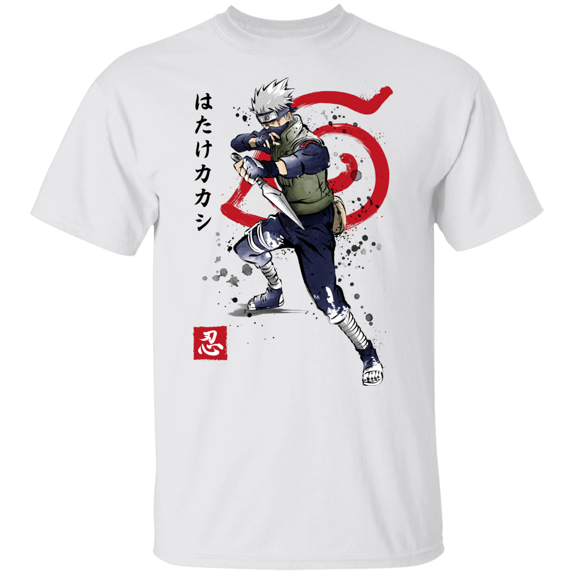T-Shirts White / YXS Kakashi of the Sharingan Youth T-Shirt