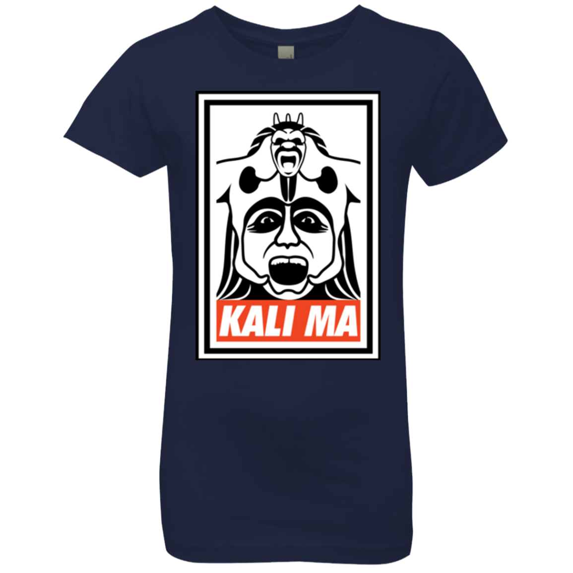 T-Shirts Midnight Navy / YXS Kali Ma Girls Premium T-Shirt