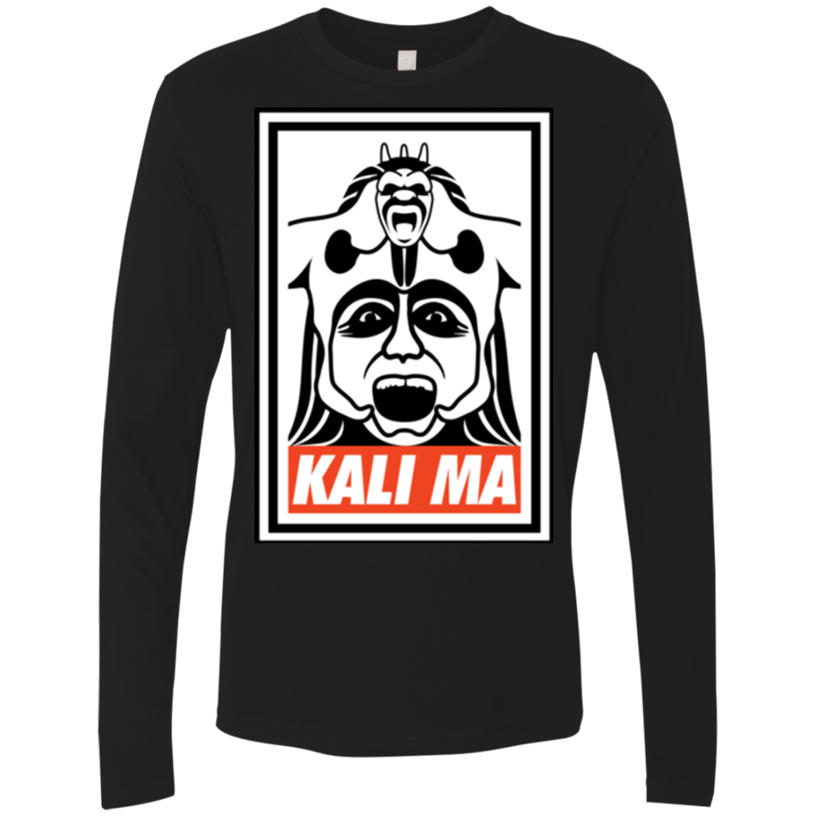 T-Shirts Black / Small Kali Ma Men's Premium Long Sleeve