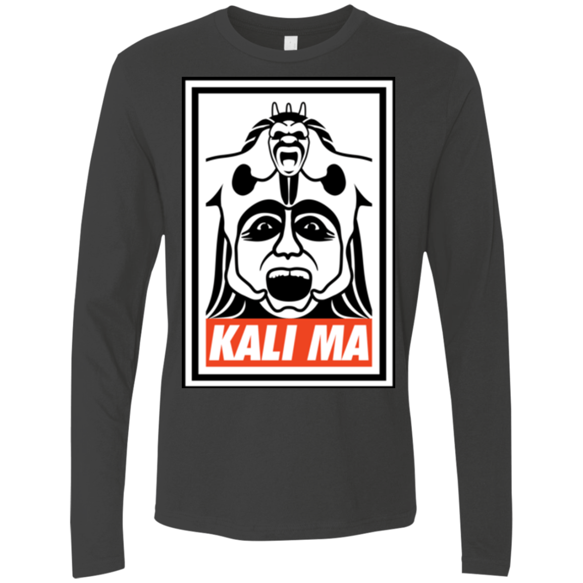 T-Shirts Heavy Metal / Small Kali Ma Men's Premium Long Sleeve
