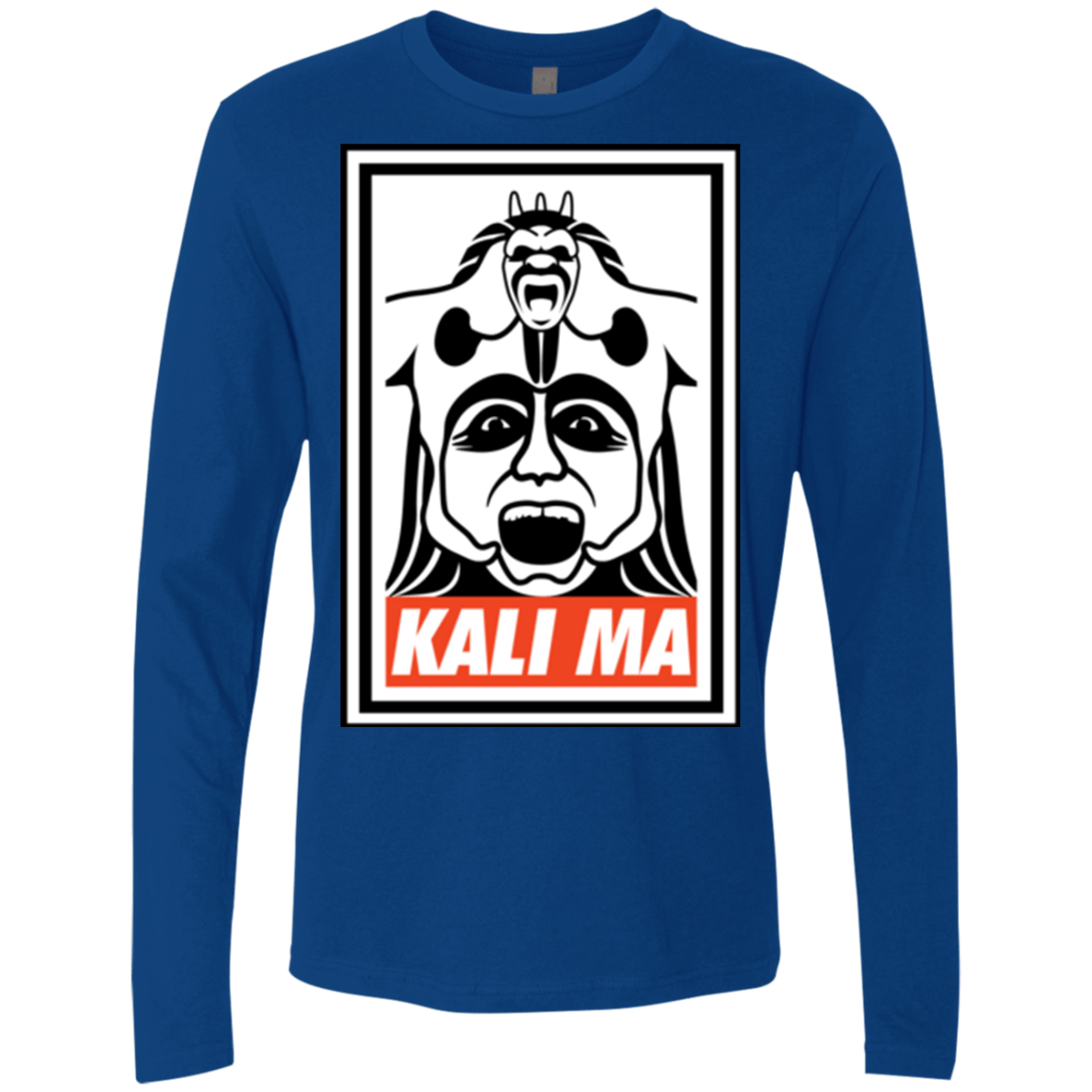T-Shirts Royal / Small Kali Ma Men's Premium Long Sleeve