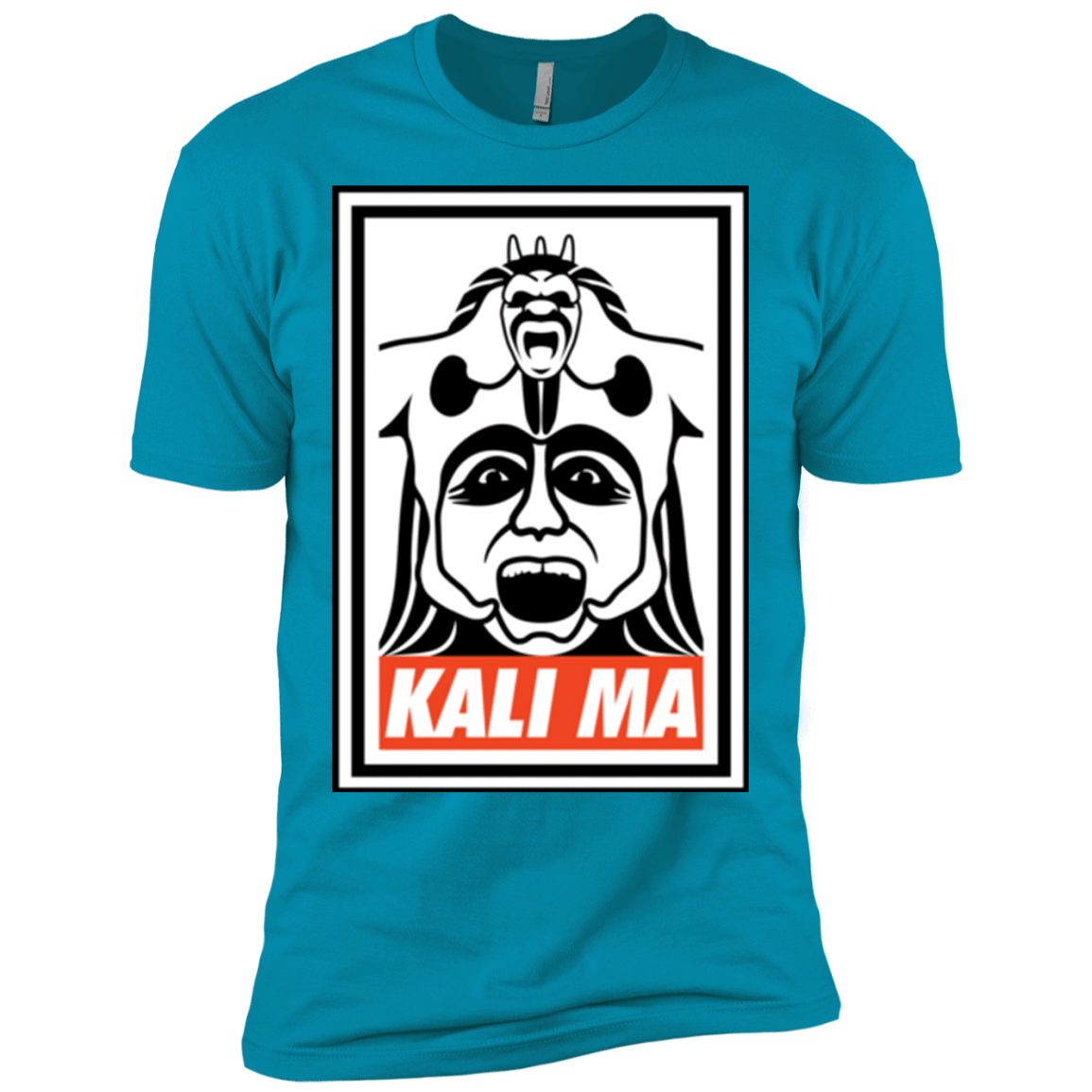 T-Shirts Turquoise / X-Small Kali Ma Men's Premium T-Shirt