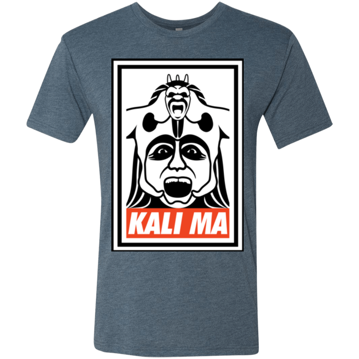 T-Shirts Indigo / Small Kali Ma Men's Triblend T-Shirt