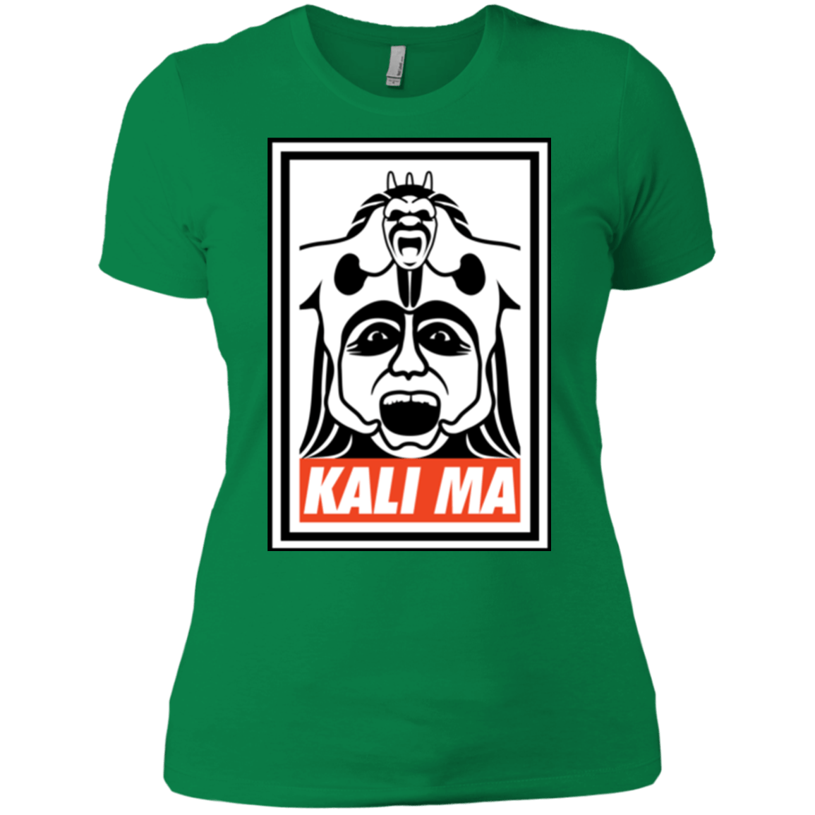 T-Shirts Kelly Green / X-Small Kali Ma Women's Premium T-Shirt