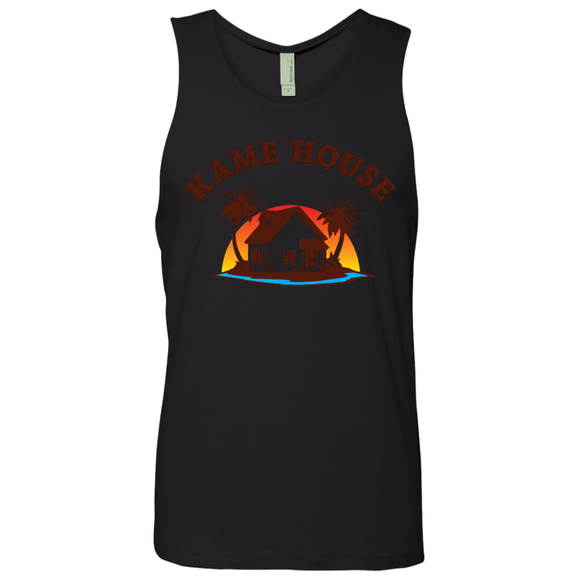 T-Shirts Black / S Kame House Men's Premium Tank Top