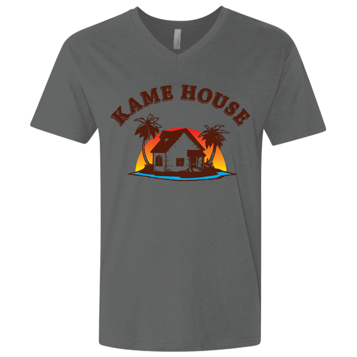 T-Shirts Heavy Metal / X-Small Kame House Men's Premium V-Neck