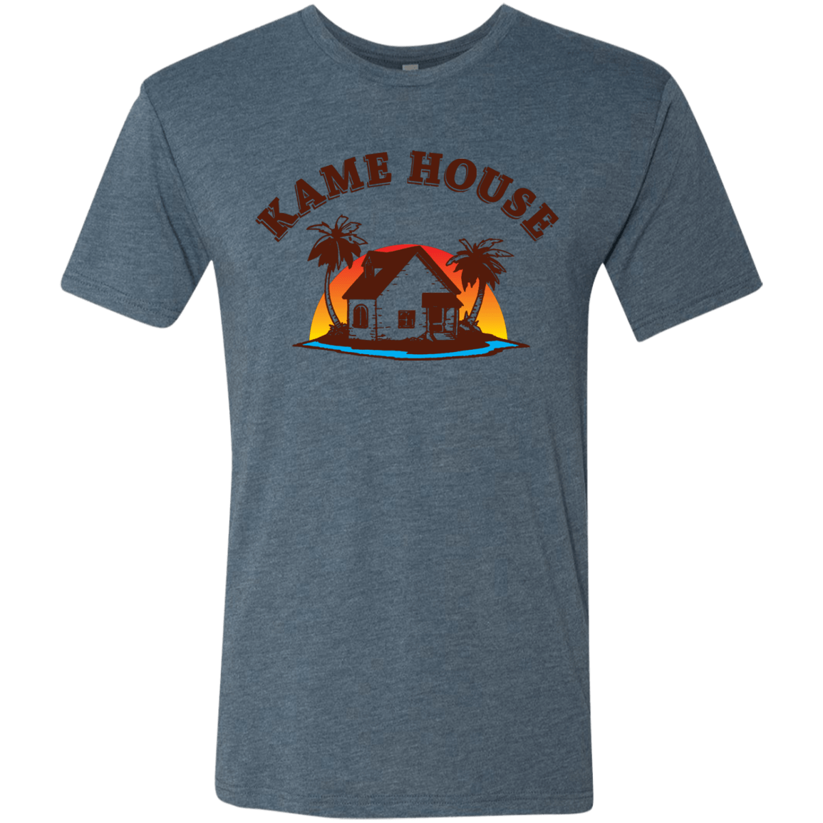 T-Shirts Indigo / S Kame House Men's Triblend T-Shirt