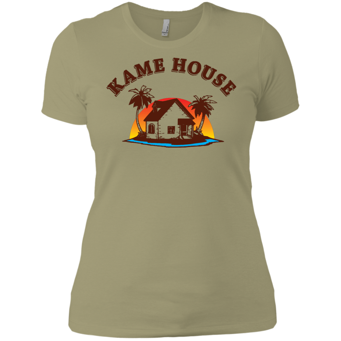 T-Shirts Light Olive / X-Small Kame House Women's Premium T-Shirt