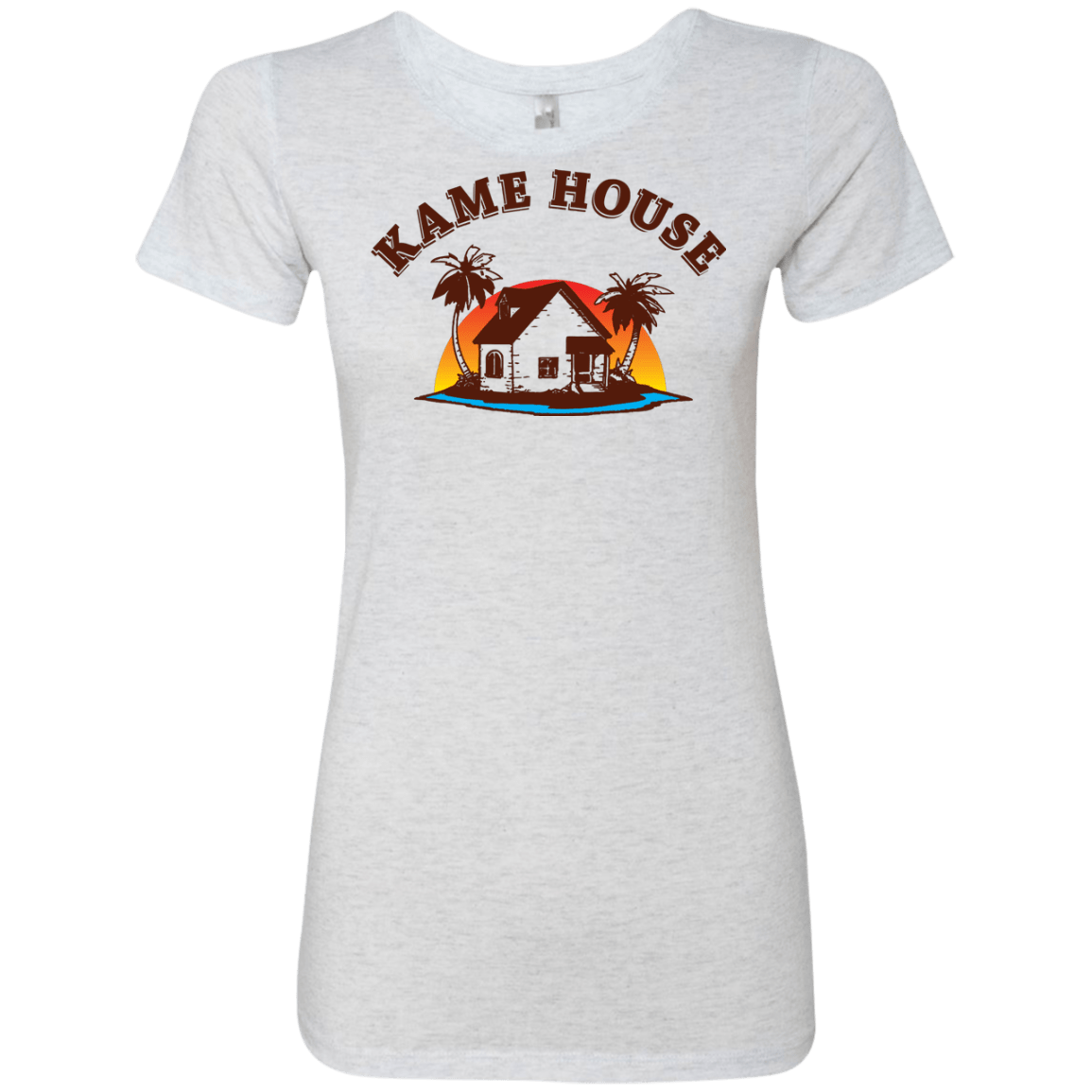 T-Shirts Heather White / S Kame House Women's Triblend T-Shirt
