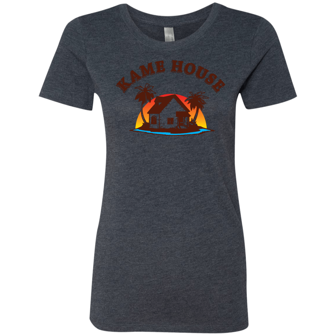 T-Shirts Vintage Navy / S Kame House Women's Triblend T-Shirt