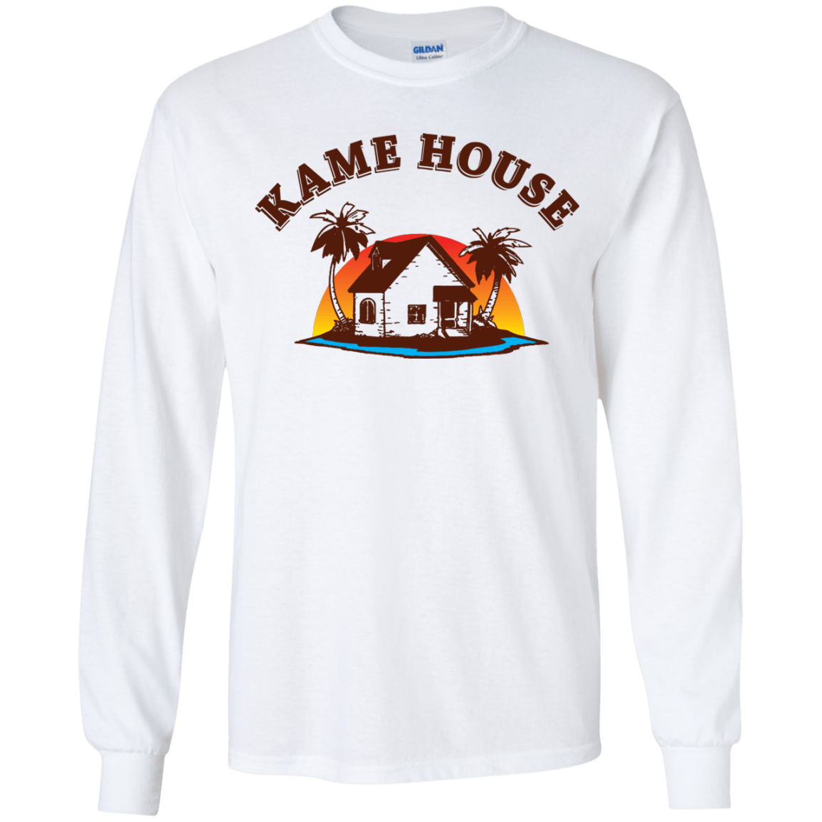 T-Shirts White / YS Kame House Youth Long Sleeve T-Shirt