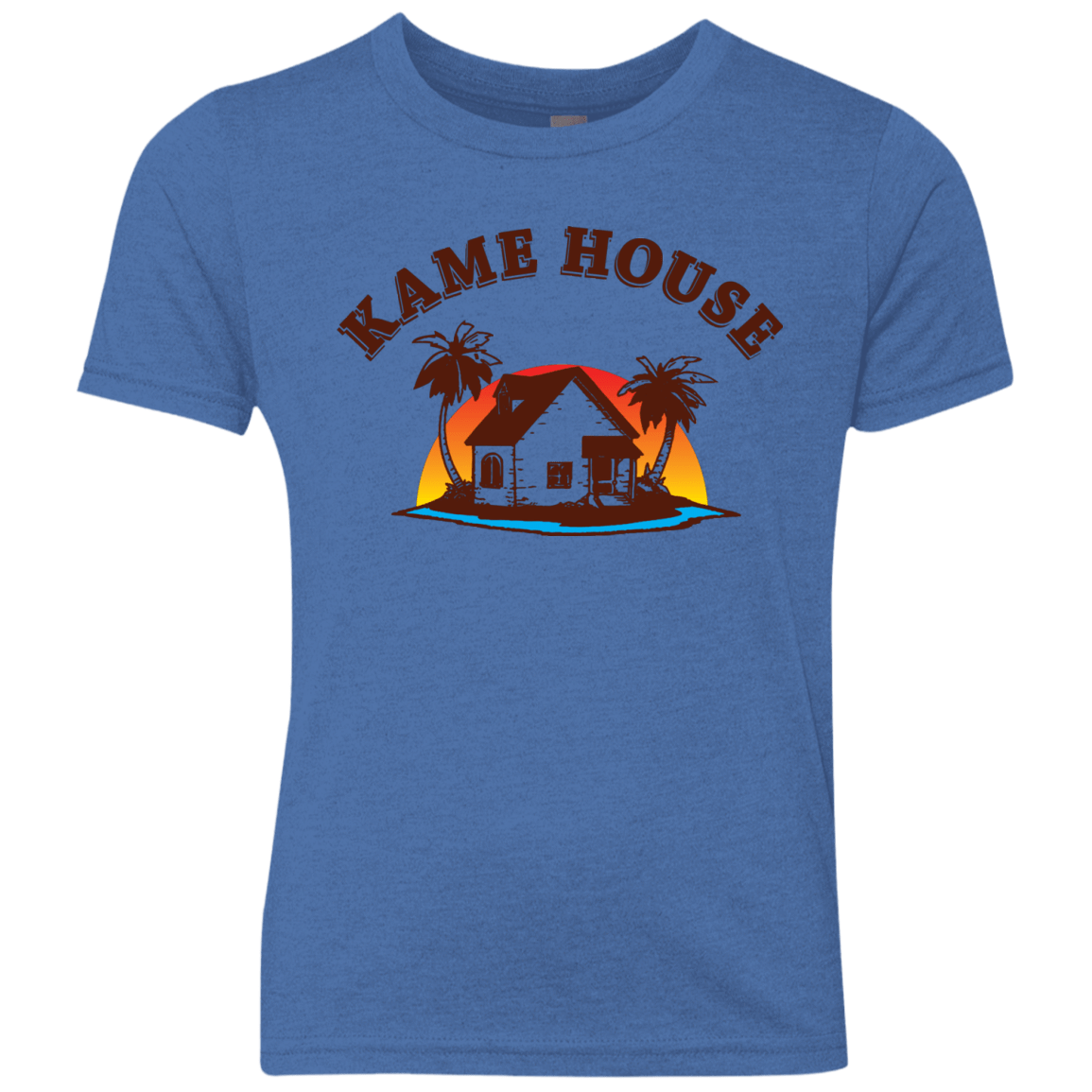 T-Shirts Vintage Royal / YXS Kame House Youth Triblend T-Shirt