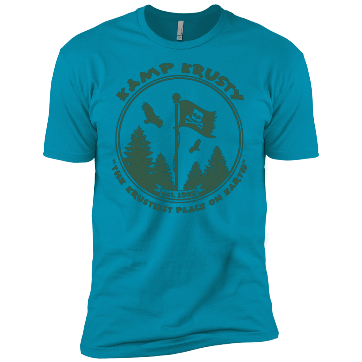 T-Shirts Turquoise / YXS Kamp Krusty Boys Premium T-Shirt