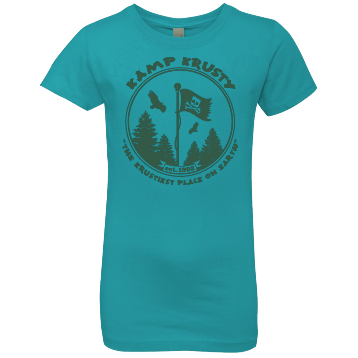 T-Shirts Tahiti Blue / YXS Kamp Krusty Girls Premium T-Shirt